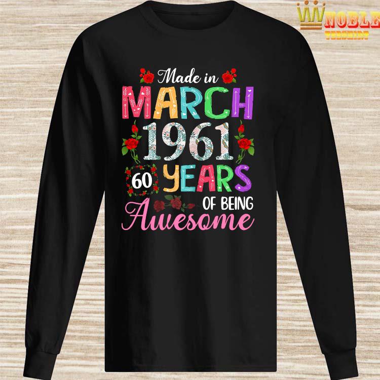 60 years old t shirt