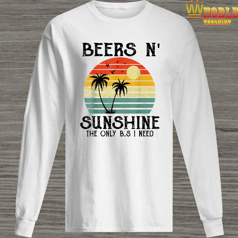 beers and sunshine t shirt