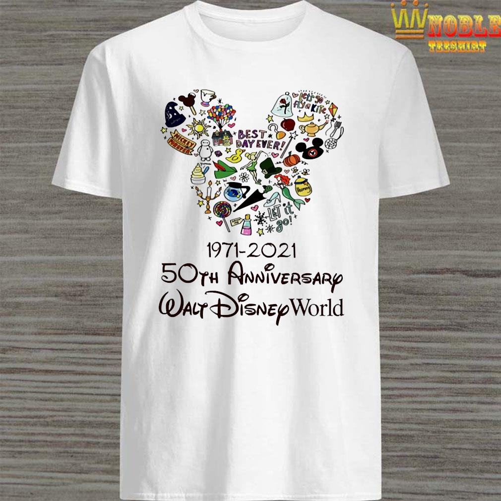 1971-2021 50th anniversary Walt Disney World shirt, hoodie