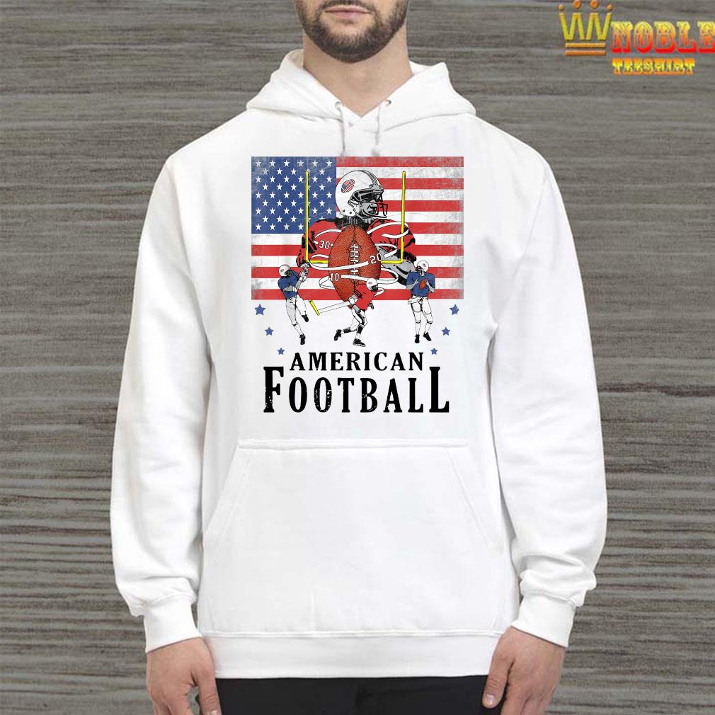 American Football Art, Touchdown Vintage T-Shirt