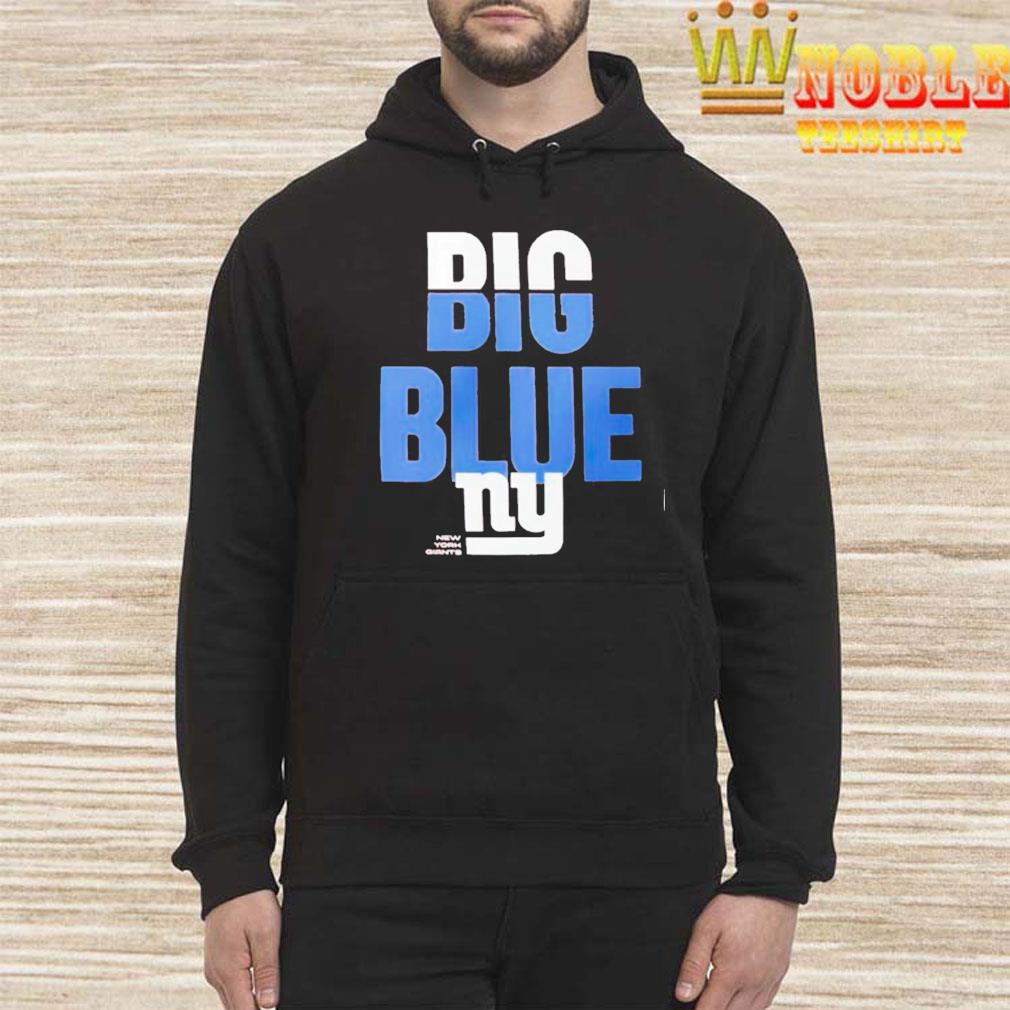 New York Giants Big Blue logo T-shirt, hoodie, sweater, long