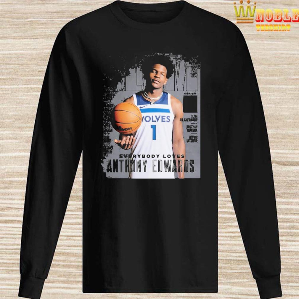 anthony edwards slam shirt