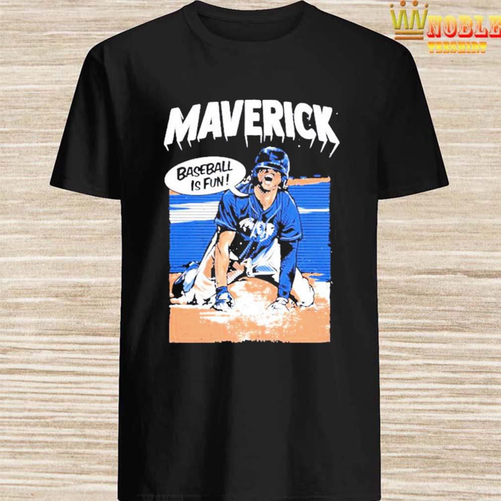 BRETT MAVERICK PHILLIPS BASEBALL IS FUN TSHIRT - teezill