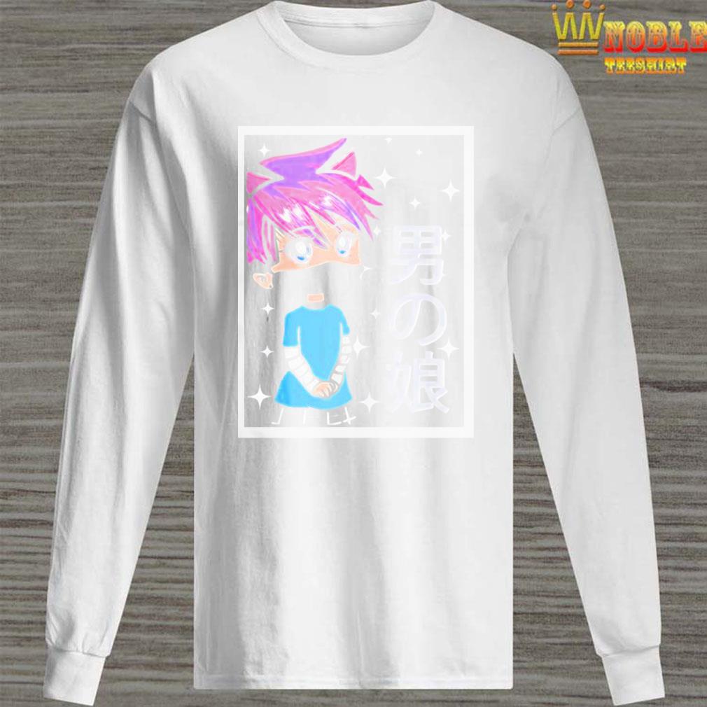  Femboy Chibi Anime Boy Kawaii Neko T-Shirt : Clothing