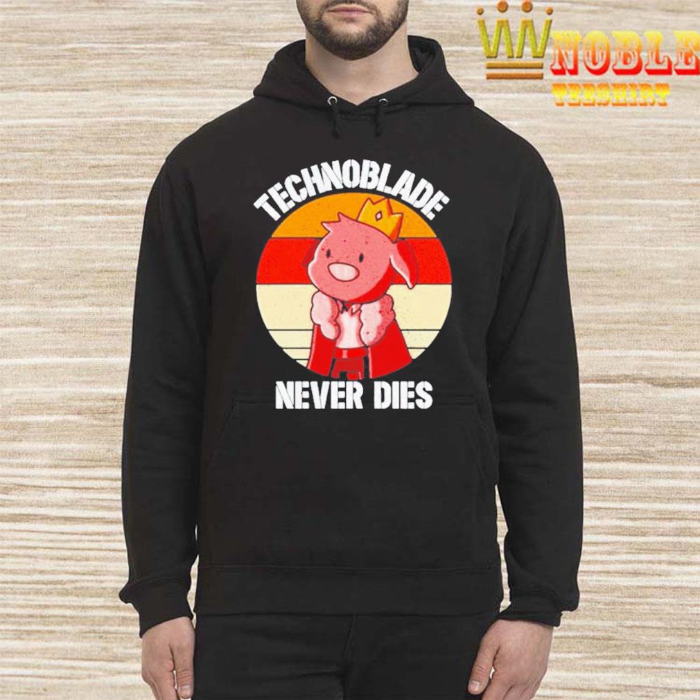 Technoblade never dies vintage shirt, hoodie, sweater, long sleeve