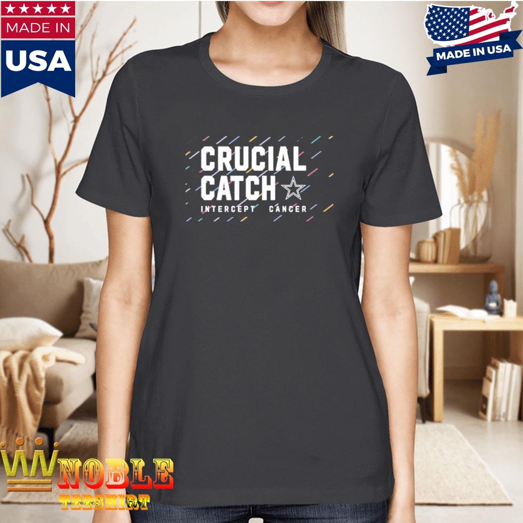 The Dallas Cowboys 2021 Crucial Catch Intercept Cancer Shirt, hoodie,  sweater, long sleeve and tank top