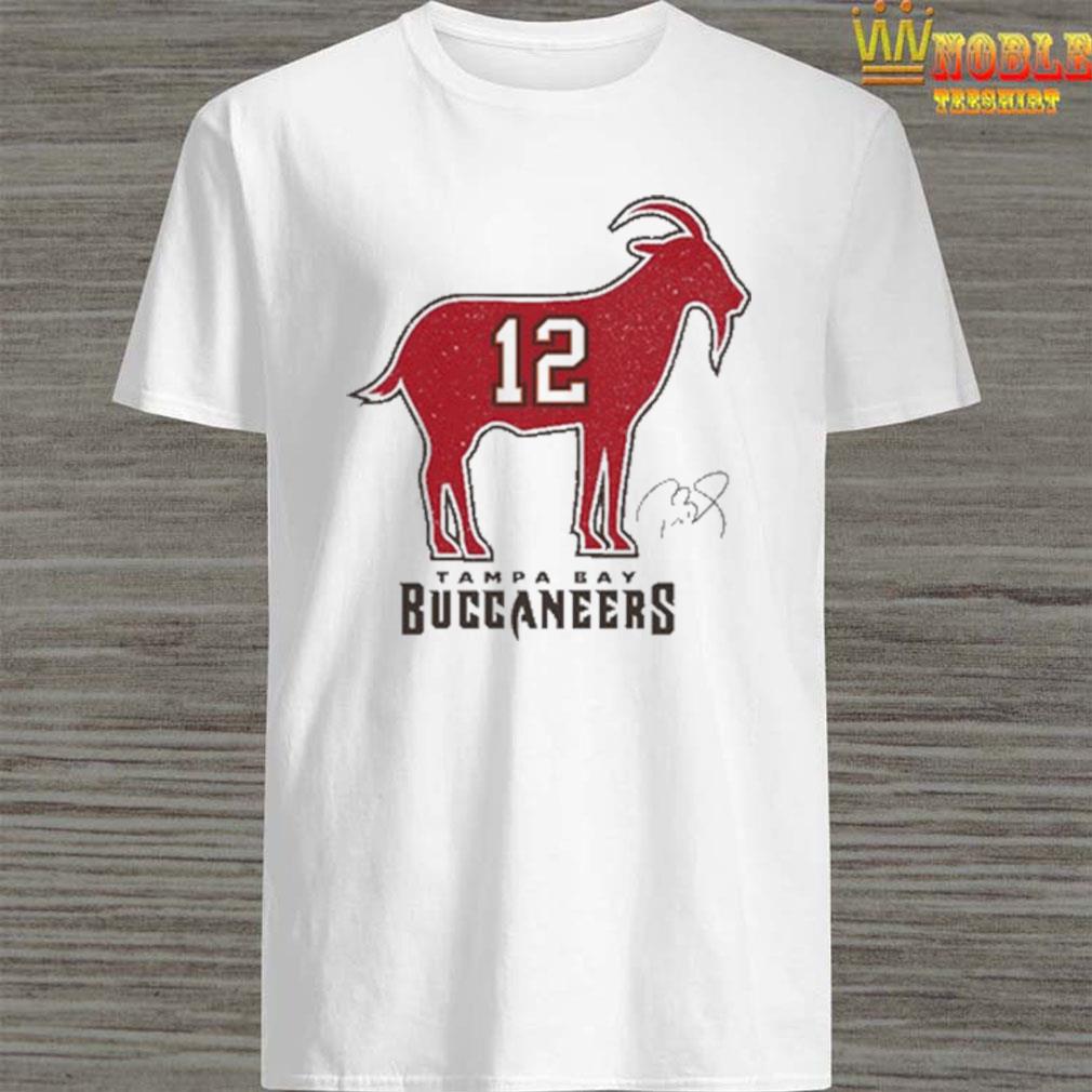 : Official Goat Gear - Goat 12 - Tampa Bay Brady T-Shirt