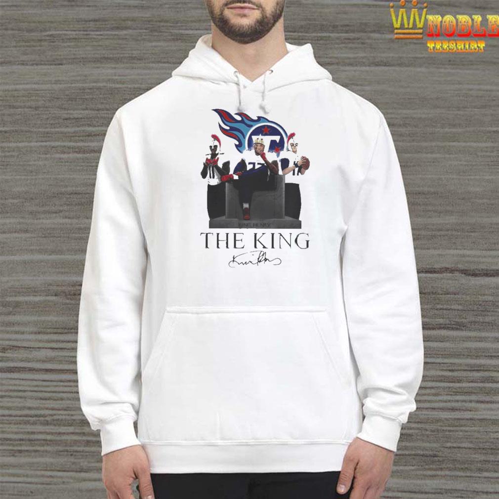 Tennessee titans king henry the king signature shirt, hoodie