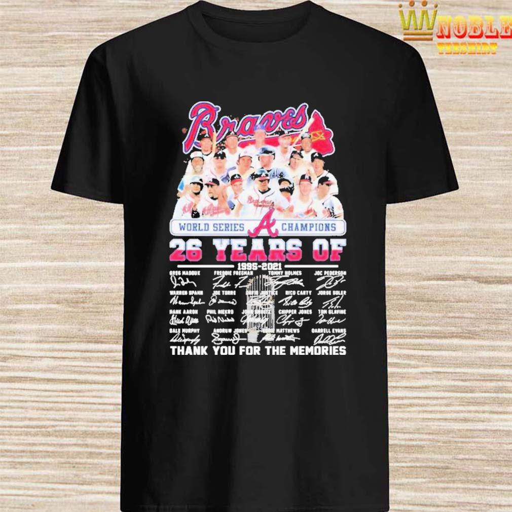 Atlanta Braves Roster World Series Champions 2021 Shirt, hoodie, sweater,  long sleeve and tank top