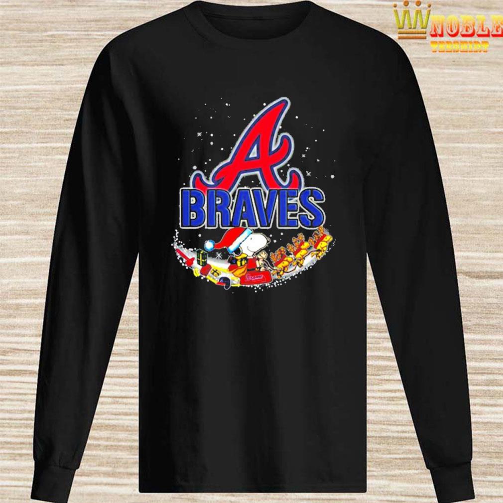 Santa Snoopy and Woodstock Atlanta Braves World Series 2021 champions  Christmas Shirt, hoodie, tank top, sweater and long sleeve t-shirt