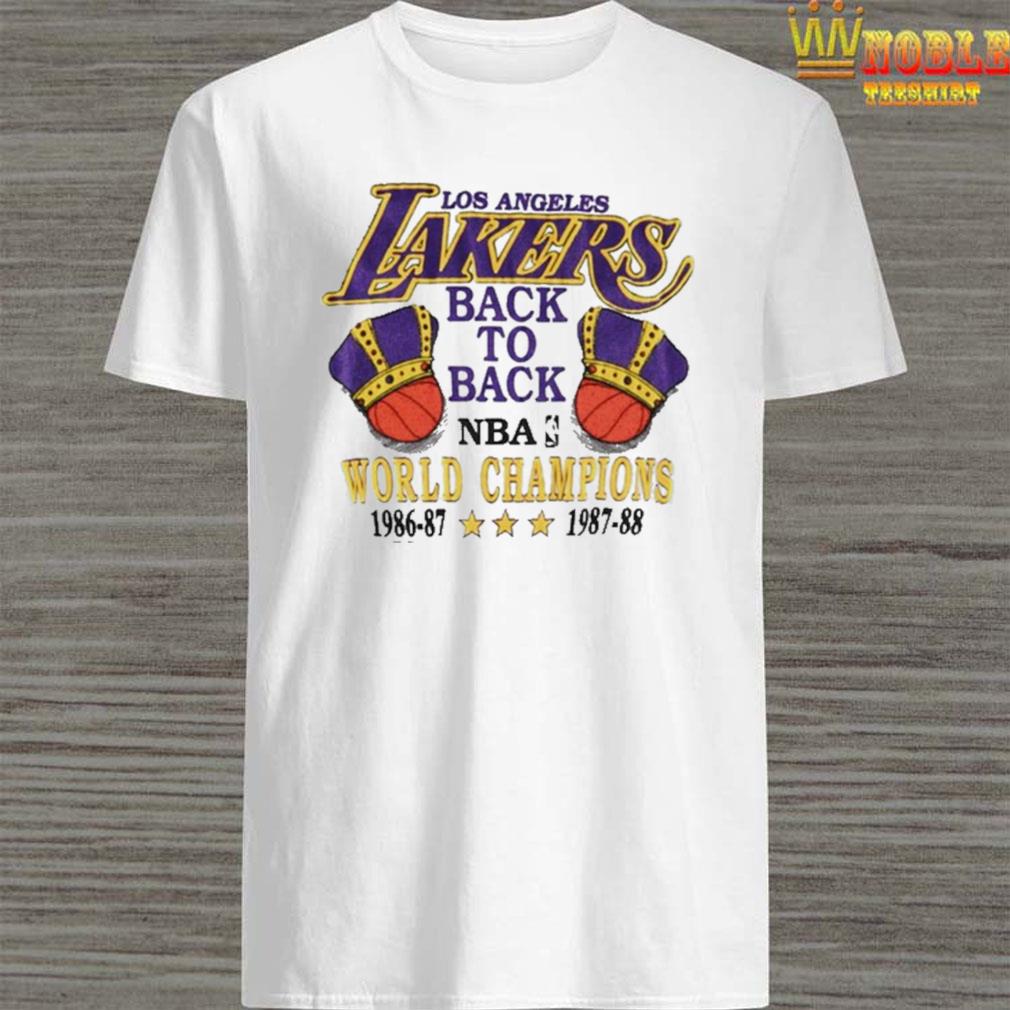 Top 1988 Los Angeles Lakers World Champions Shirt - Kingteeshop