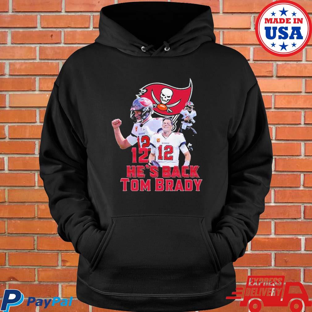 12 Tom Brady Tampa Bay Buccaneers T-Shirt, hoodie, sweatshirt and