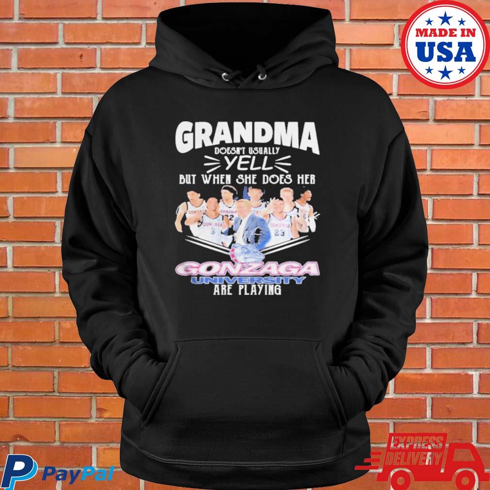 Grandma Doesnt Usually Yell But When She Does Her Los Angeles Dodgers T  Shirt