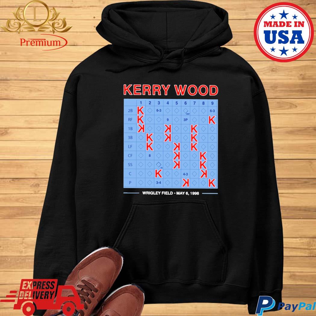 Official Kerry Wood One Game 20 Strikeouts T t-shirt, hoodie