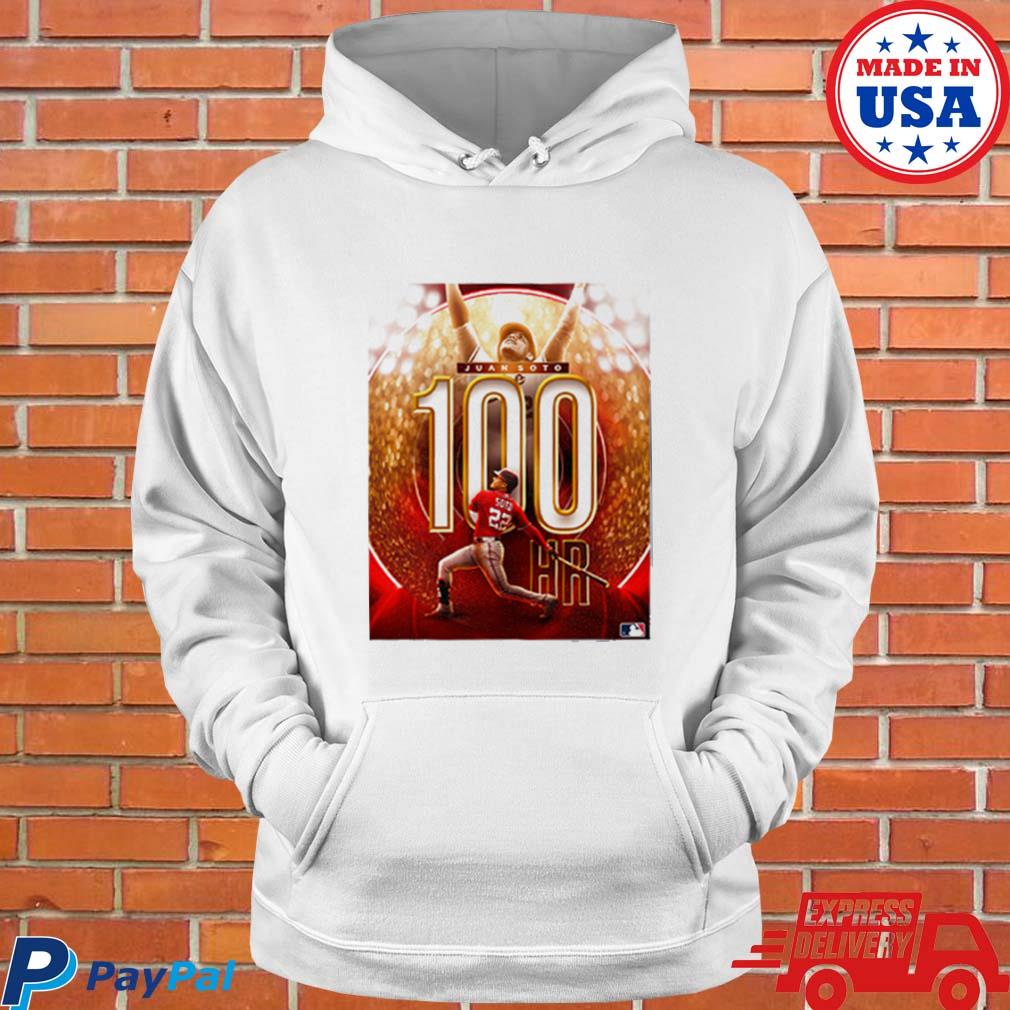 Congratulations Juan Soto On 100 Goals MLB T-Shirt, hoodie