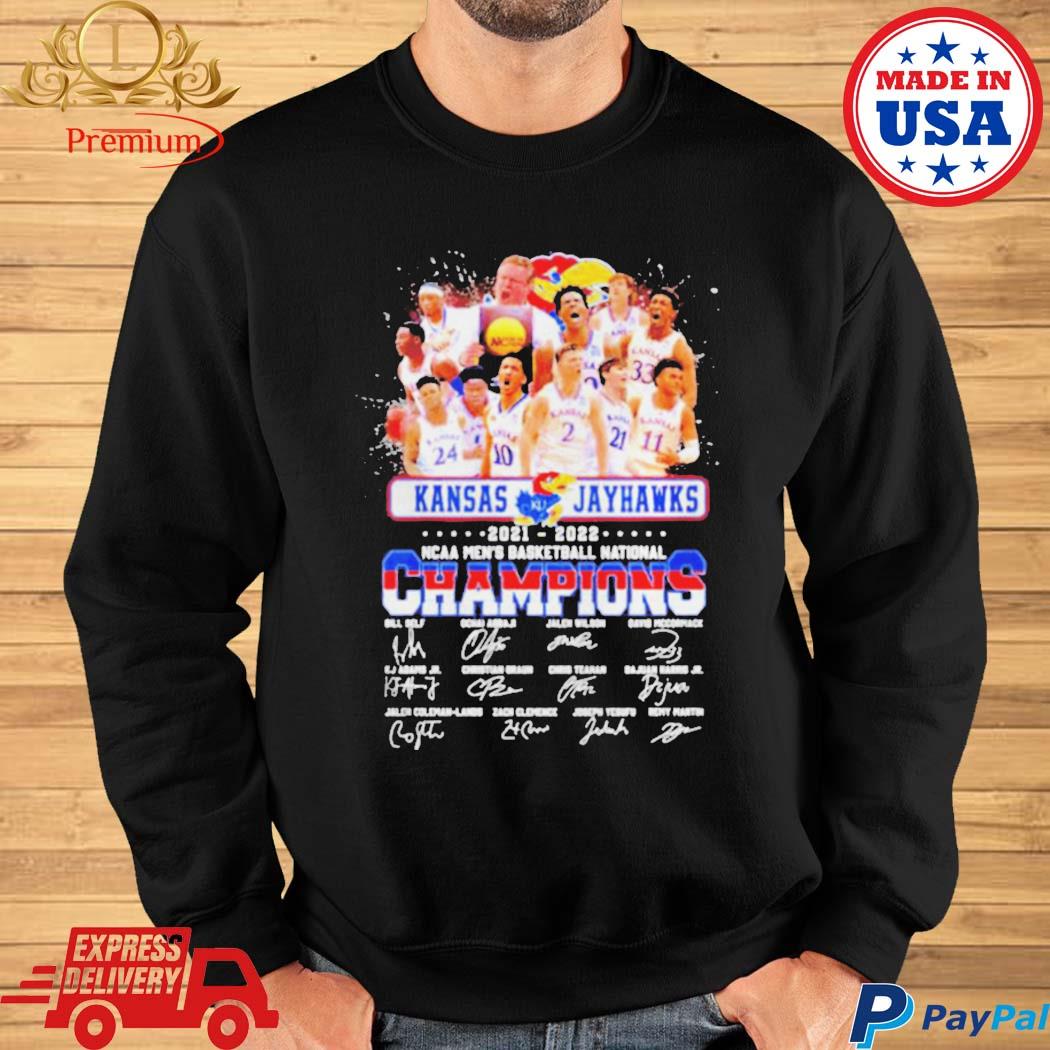 Kansas Jayhawks 2021 2021 NCAA men's basketball national champion shirt,  hoodie, sweater and long sleeve