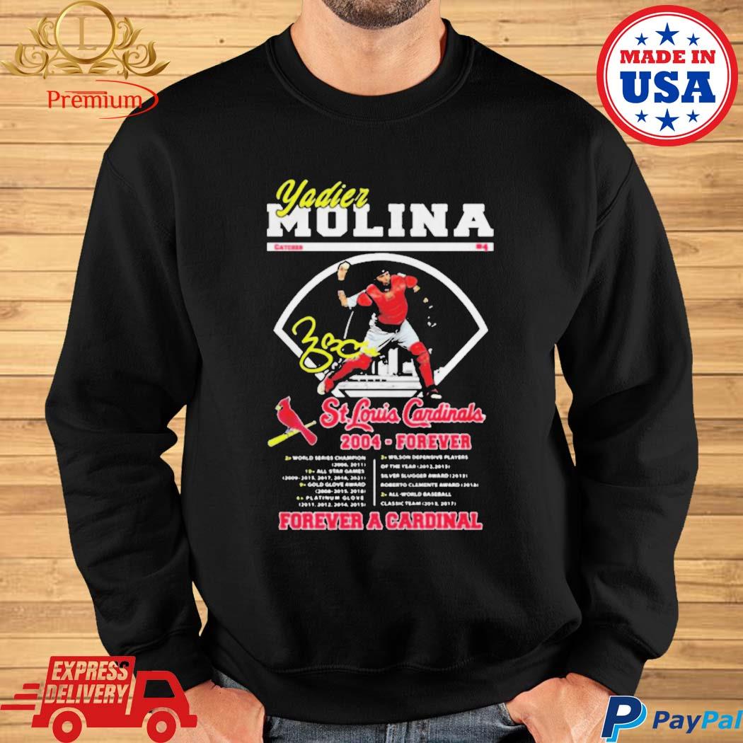 Vintage Yadier Molina Baseball shirt, hoodie, sweater, long sleeve