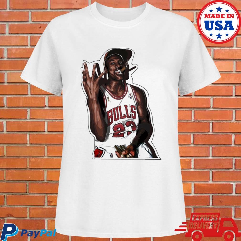 Official Jayson tatum the mj michael Jordan bulls 3peat T-shirt