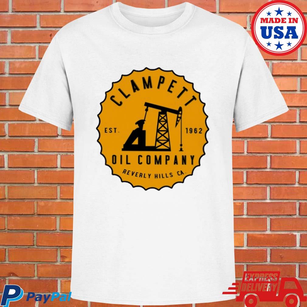 Official Clampett oil company reverly hills ca T-shirt