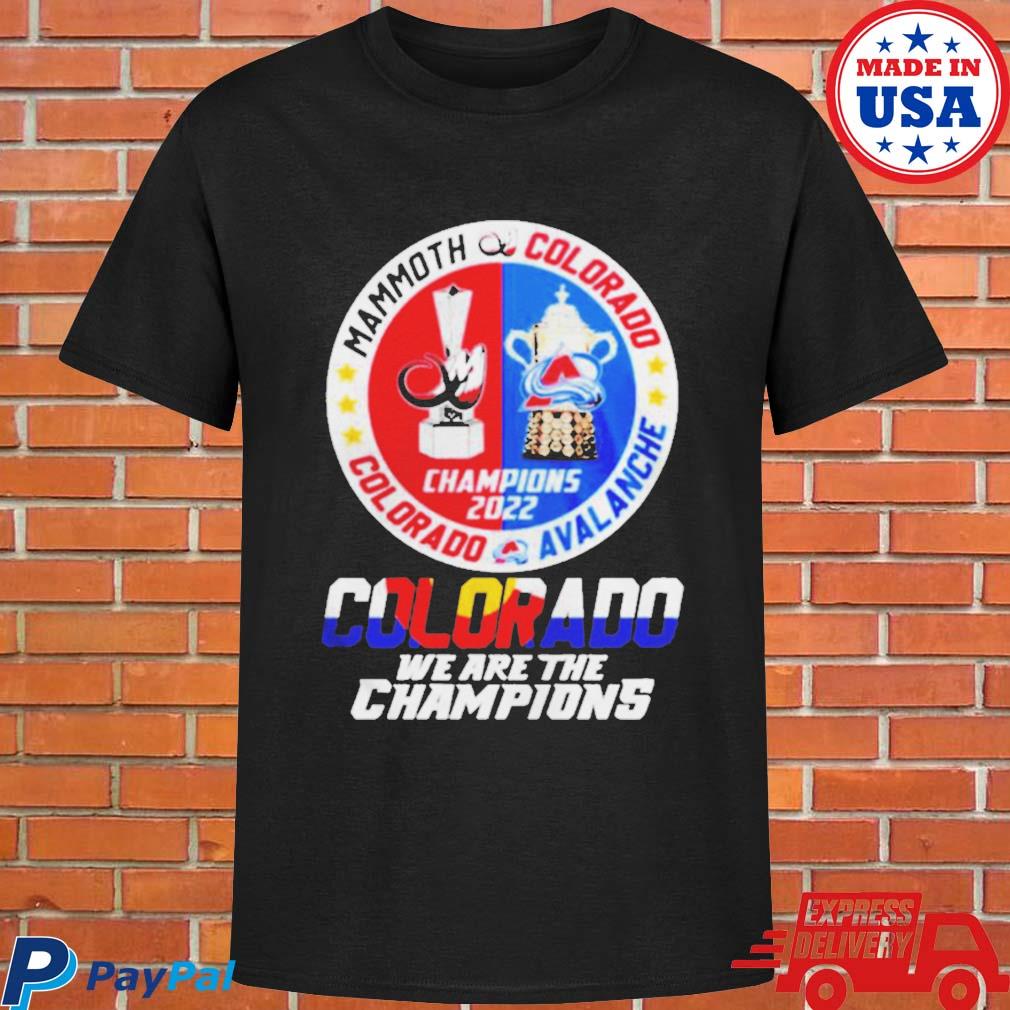 Colorado Avalanche champion logo shirt, hoodie, sweater, long sleeve and  tank top