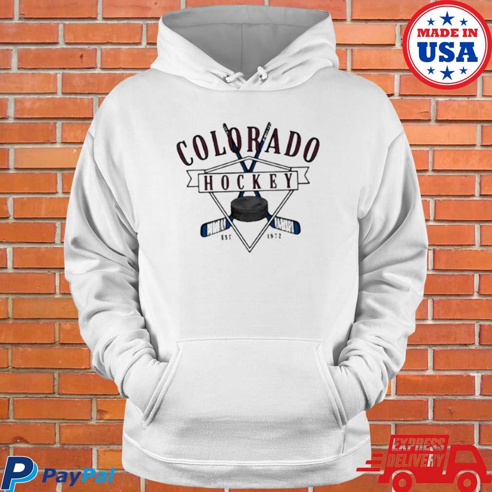 Official Colorado hockey est 1972 nhl playoffs 2022 final stanley cup hockey jersey T-s Hoodie