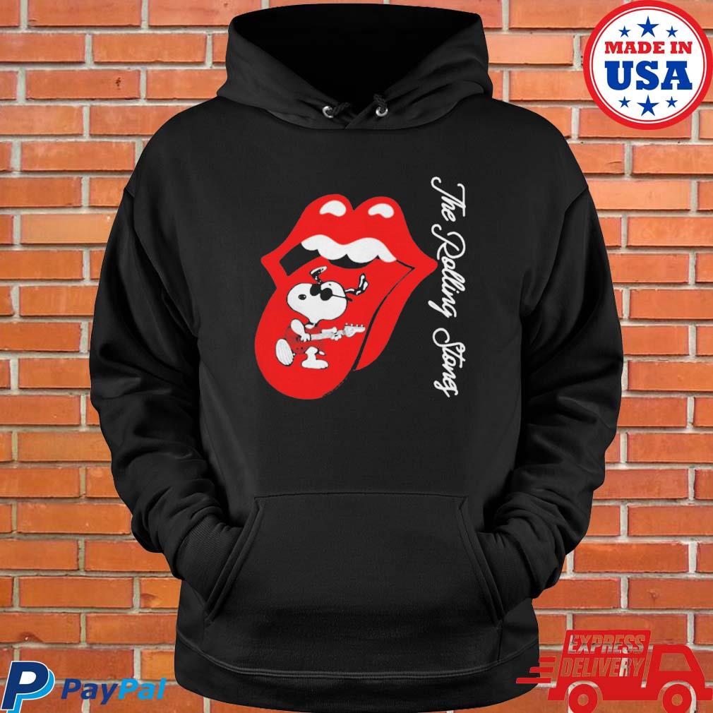 Official Snoopy the rolling stones T-s Hoodie