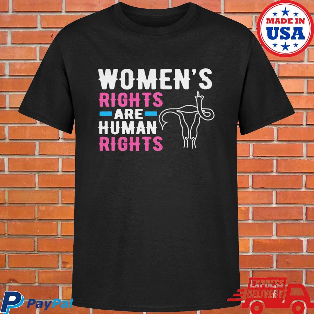 Official Women's rights are human right T-shirt
