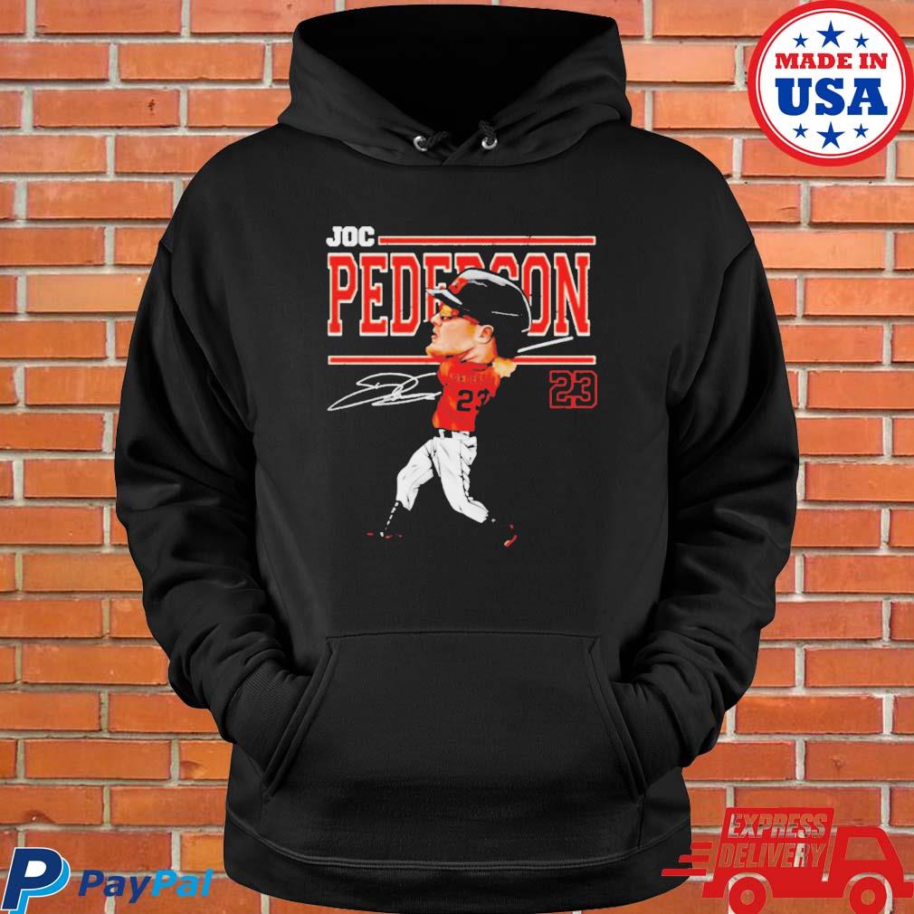Official Joc pederson san francisco giants cartoon signature T-shirt,  hoodie, tank top, sweater and long sleeve t-shirt