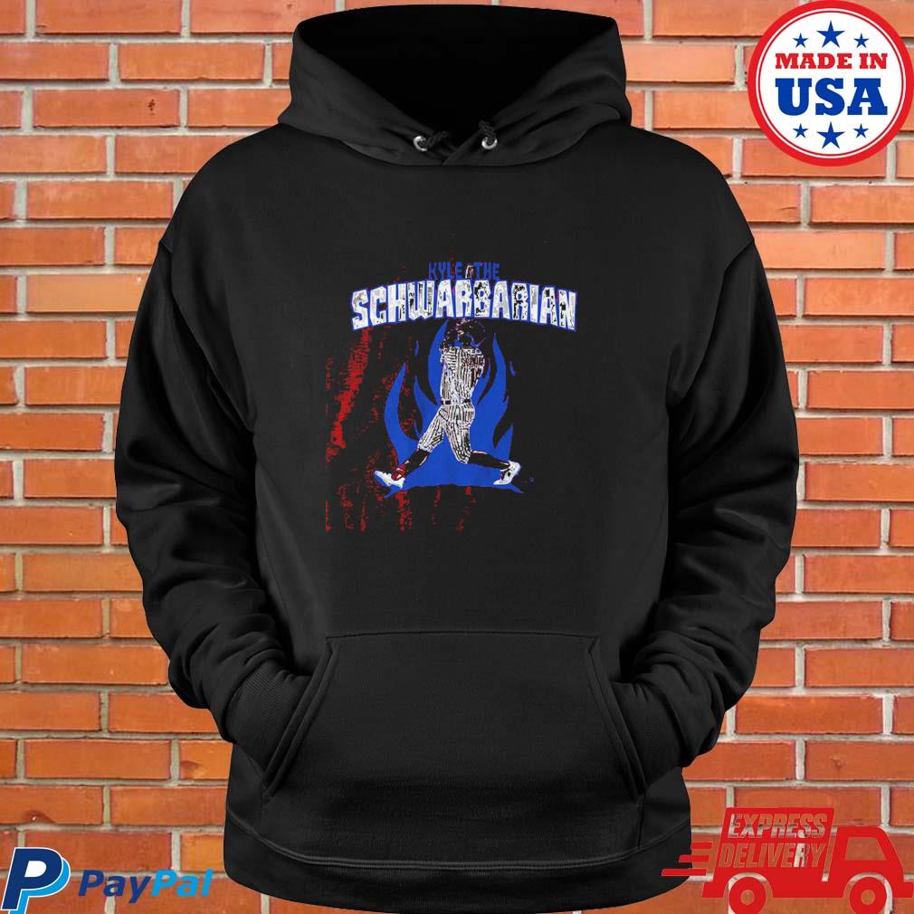 Official Kyle schwarber the schwarbarian blasts another nlcs home run home  decor poster shirt - CraftedstylesCotton