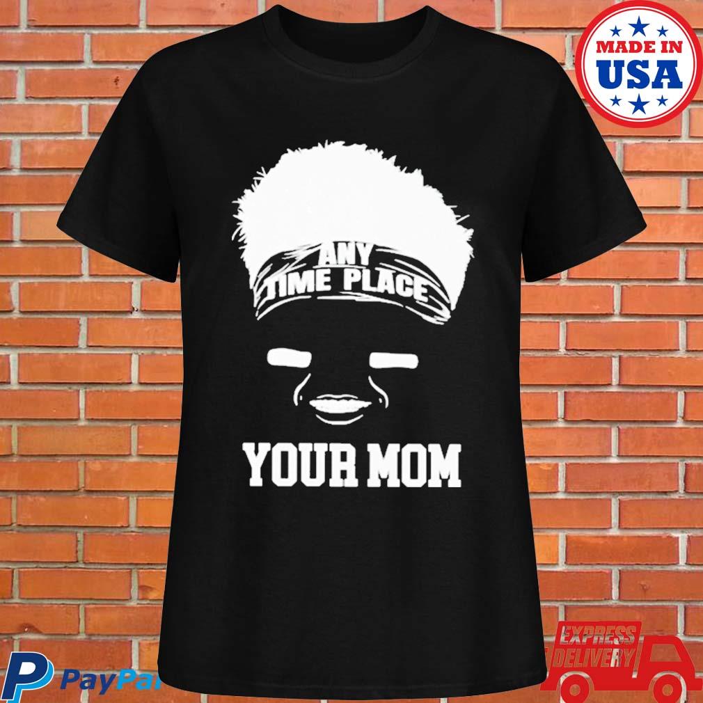 Official Zach Wilson Any Time Place Your Mom Shirt, hoodie, sweater, long  sleeve and tank top