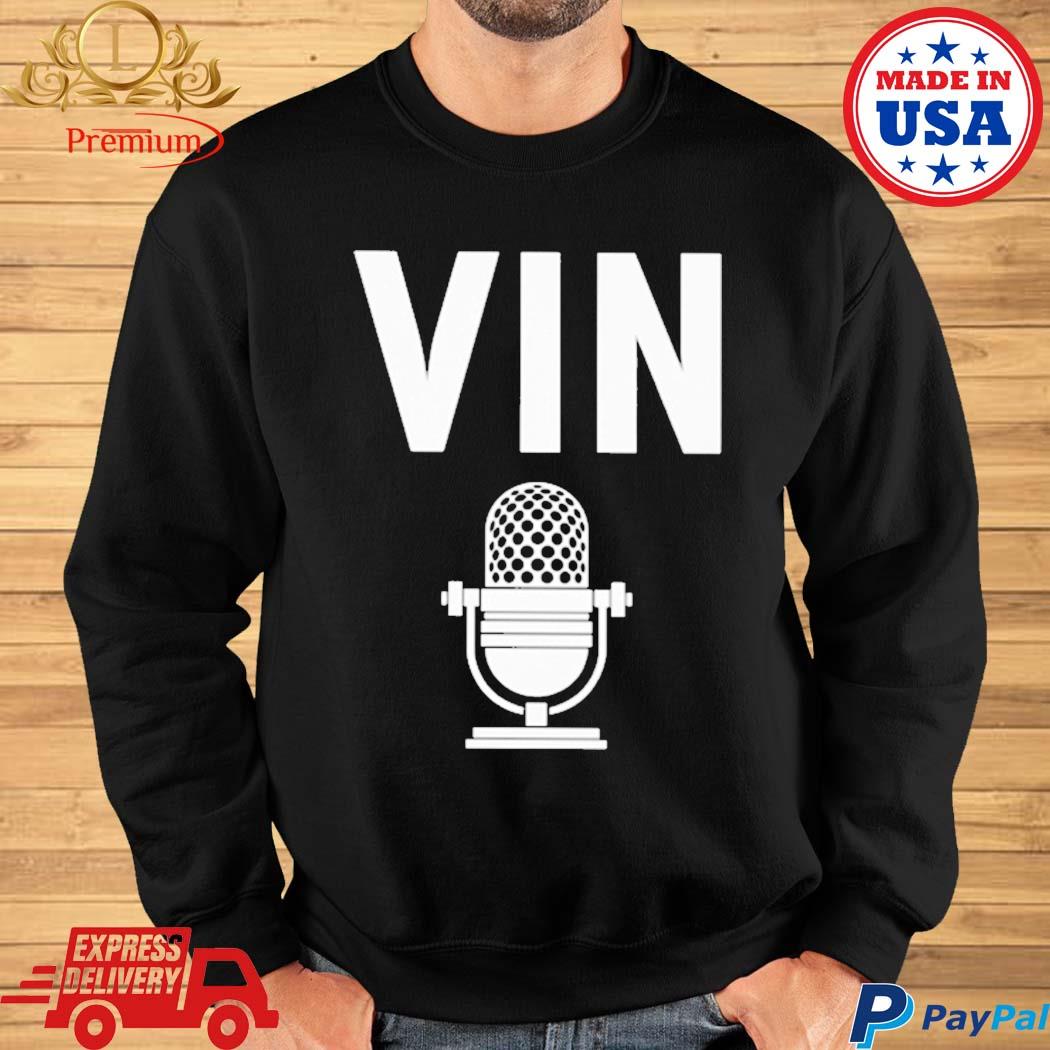 Vin Scully Microphone T Shirt, Hoodie, Tank