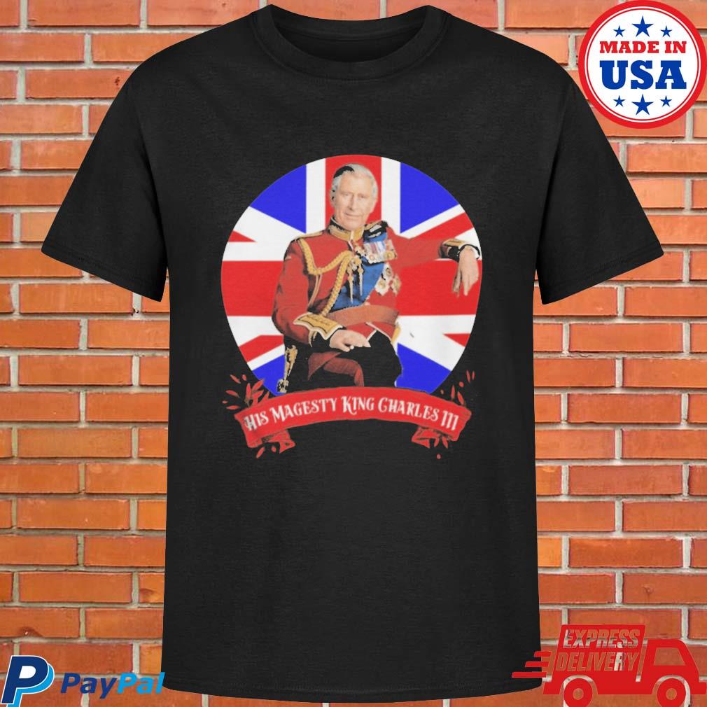 Official His majesty king charles iiI successor to queen elizabeth memorial T-shirt