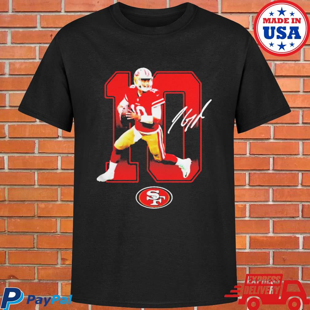 Official Jimmy garoppolo san francisco 49ers signature T-shirt, hoodie,  tank top, sweater and long sleeve t-shirt