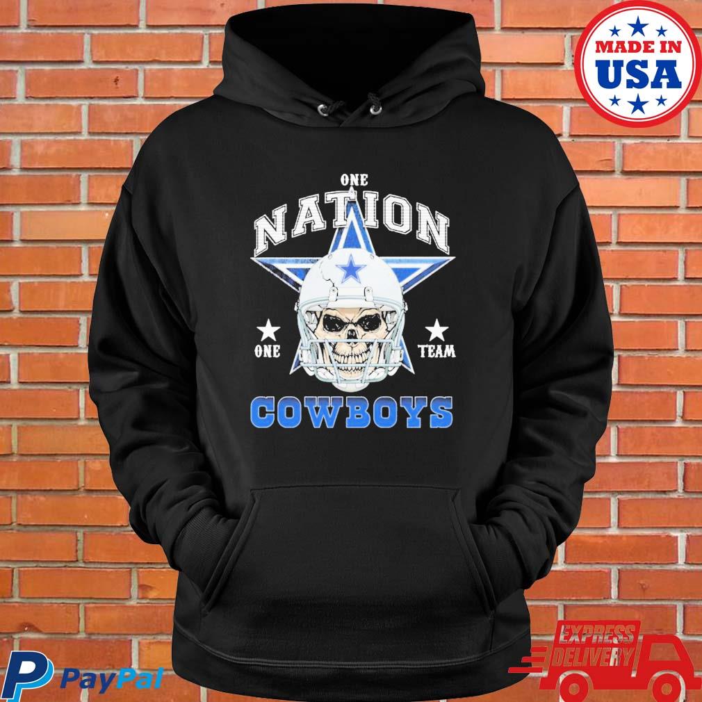 Dallas Cowboys Skull One Nation one Team shirt, hoodie, sweater