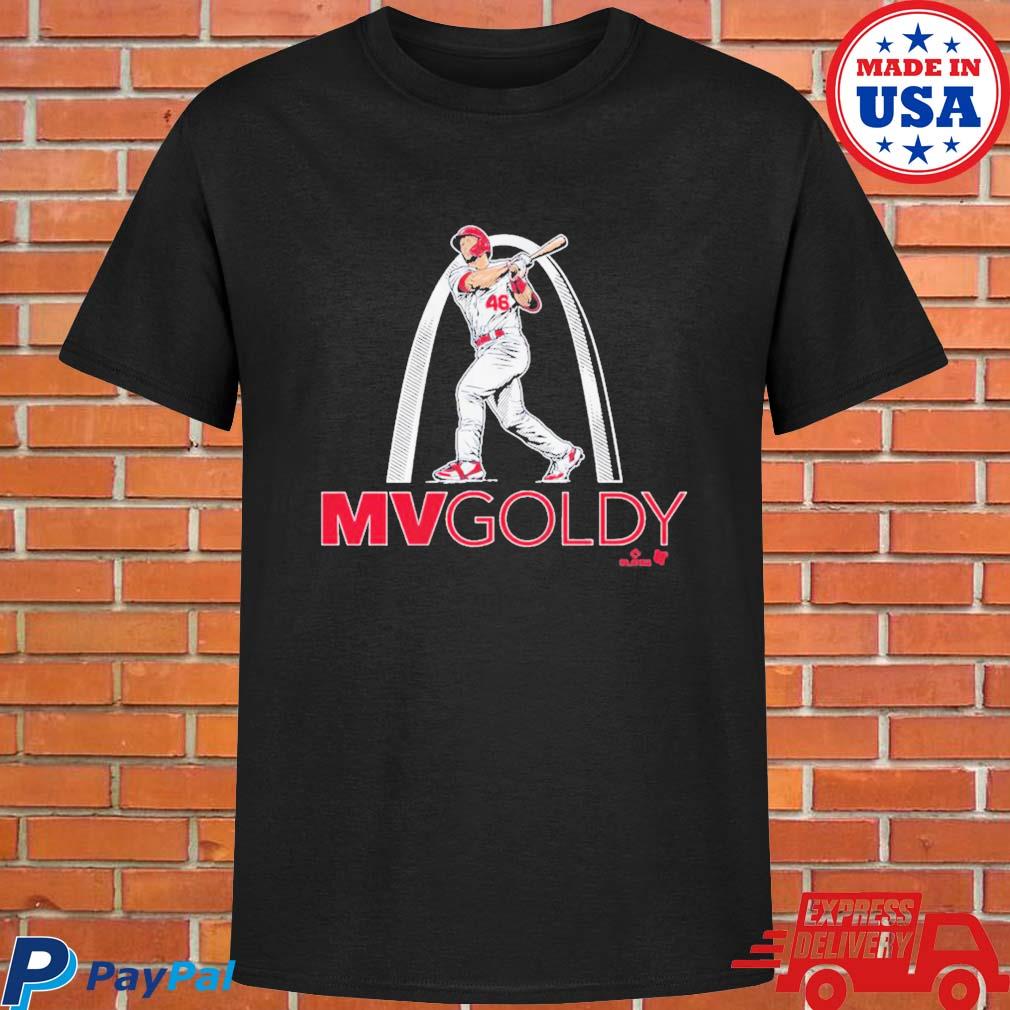 Official mlb st. louis cardinals Paul goldschmidt mvgoldy T-shirt