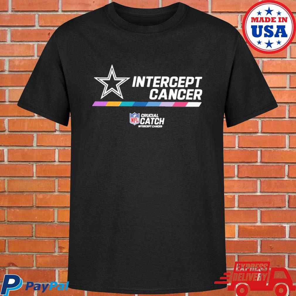 intercept cancer Dallas cowboys 2022 shirt, hoodie, sweater, long