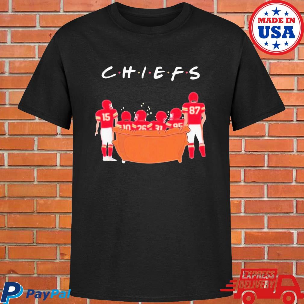 Official Friends TV Show Kansas City Chiefs Shirt - Togethertee