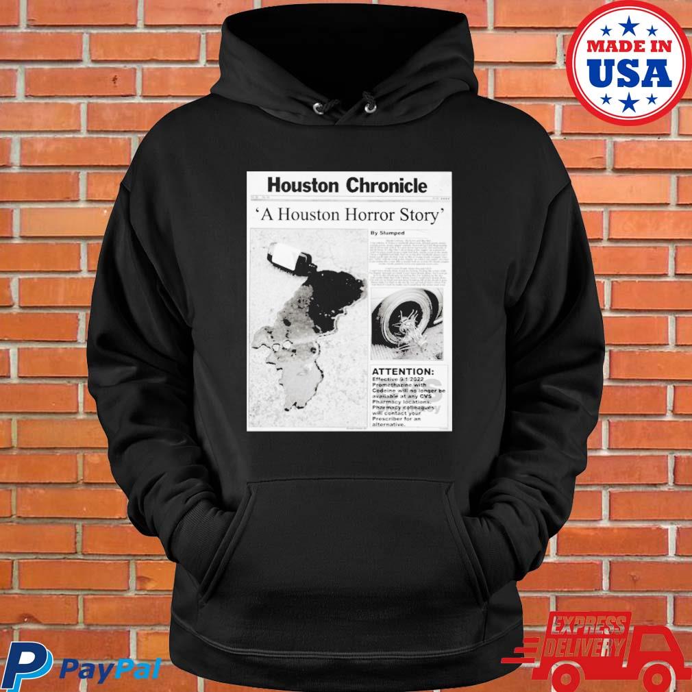 Official Houston chronicle a houston horror story T-s Hoodie