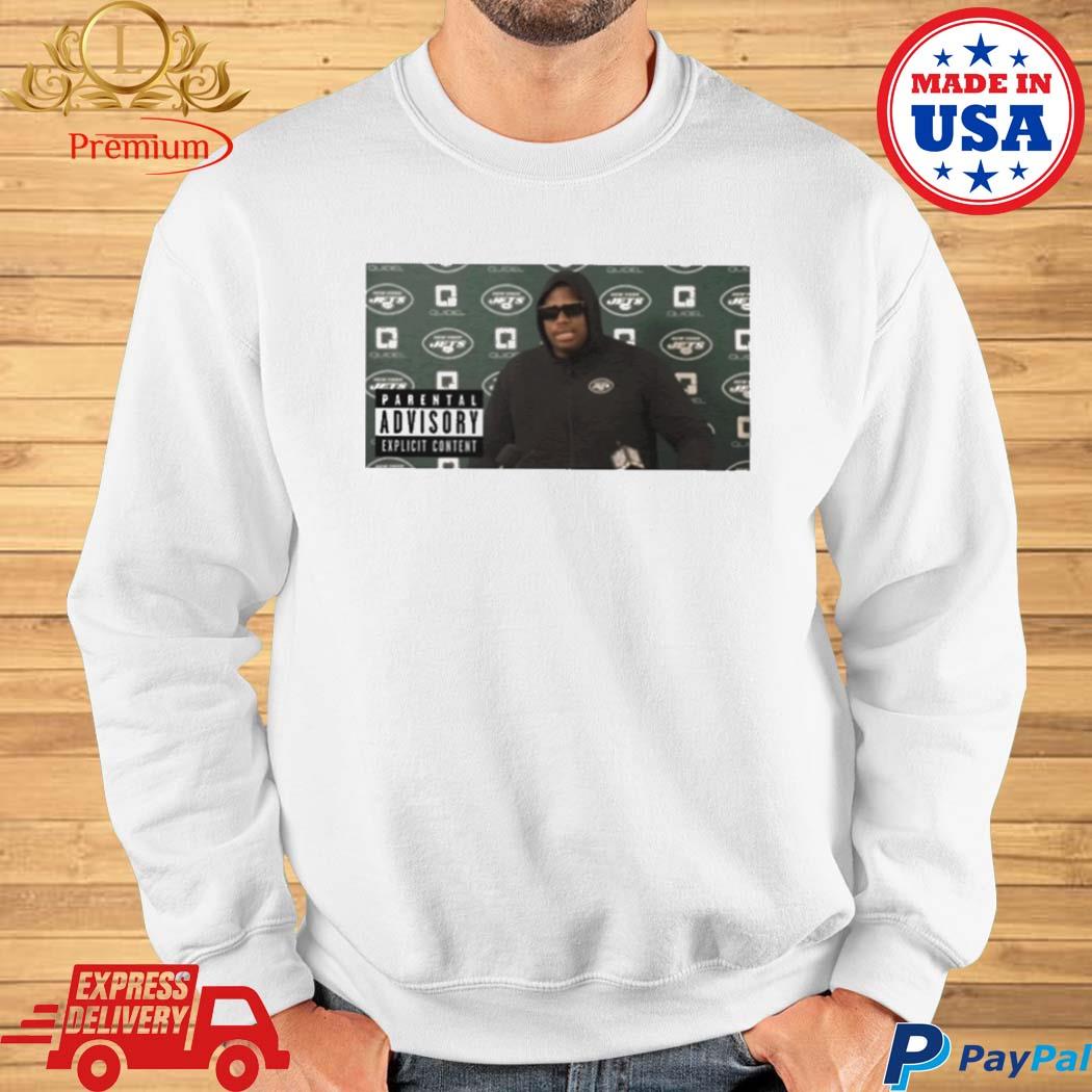 Official Quinnen williams parental advisory T-shirt, hoodie, tank top,  sweater and long sleeve t-shirt