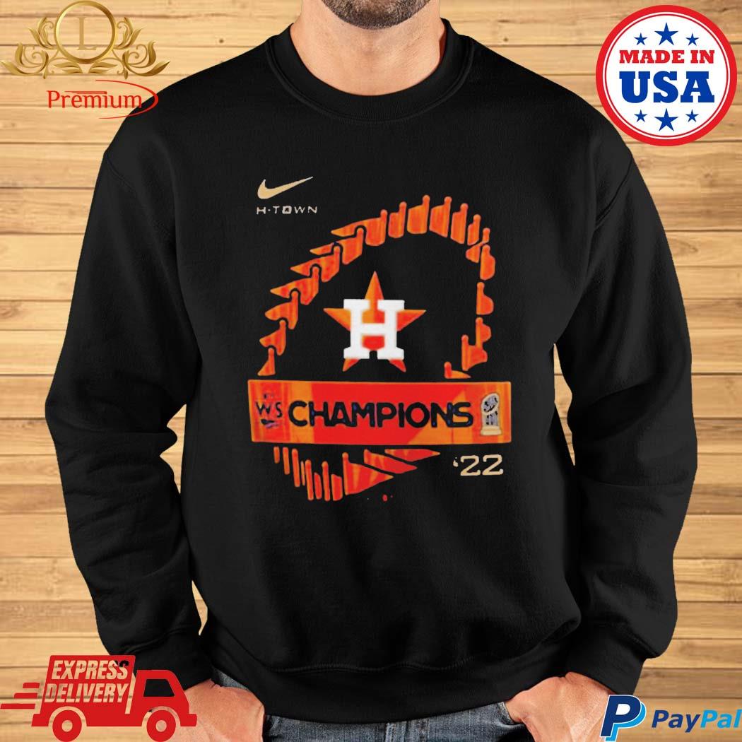 Houston Astros Nike Black 2022 World Series Worldwide T-Shirt