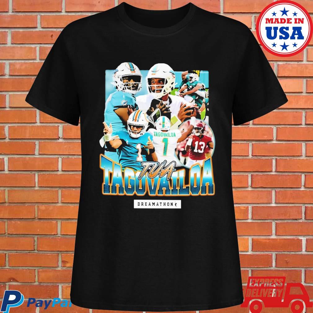 Official MiamI dolphins dreamathon merch tua tagovailoa T-shirt