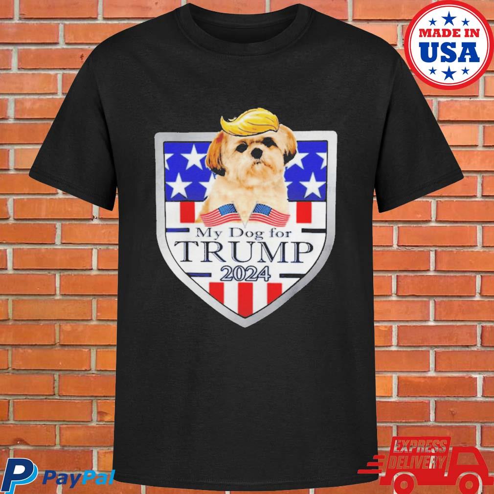 Trump Logo Dog T-Shirt