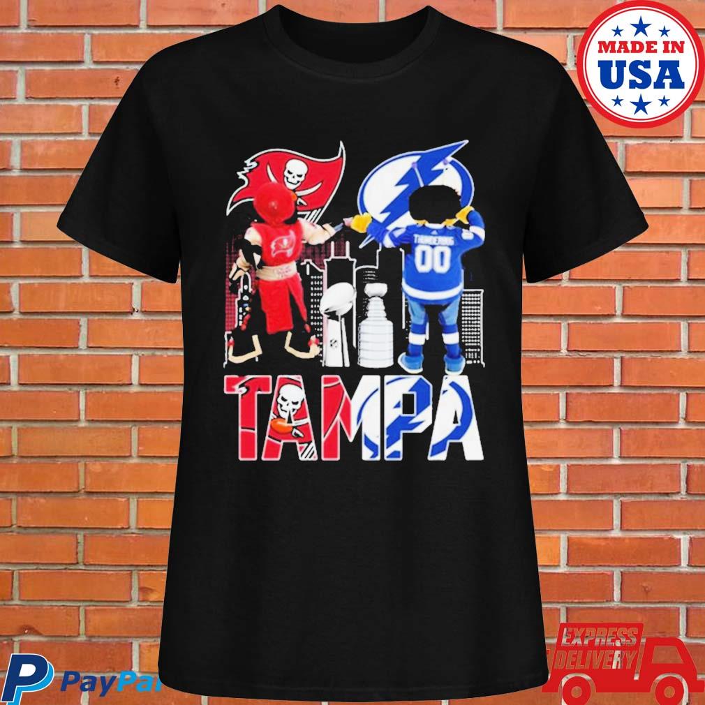 Official Tampa bay buccaneers captain fear and tampa bay lightning  thunderbug T-shirt, hoodie, tank top, sweater and long sleeve t-shirt