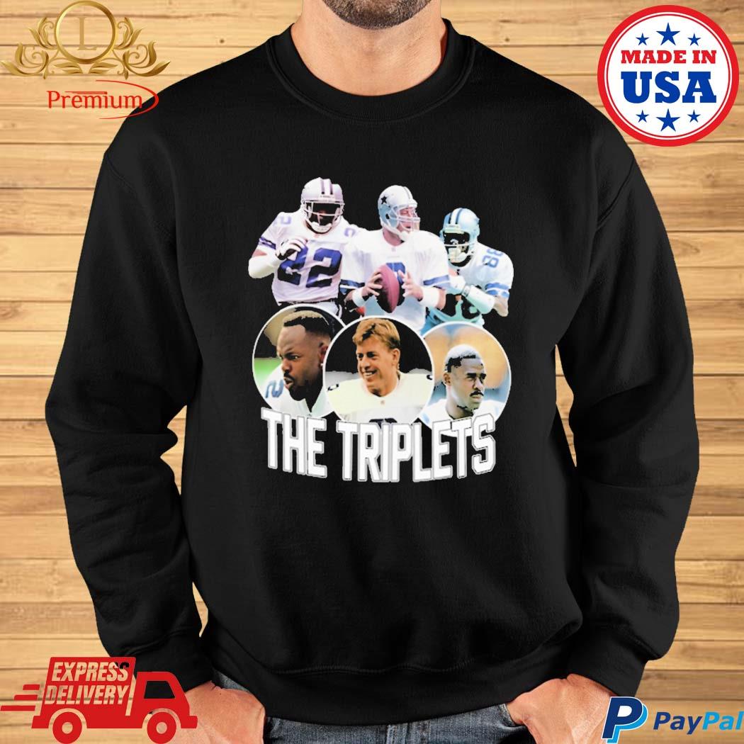 The Triplets Emmitt Smith Troy Aikman & Michael Irvin Hoodie