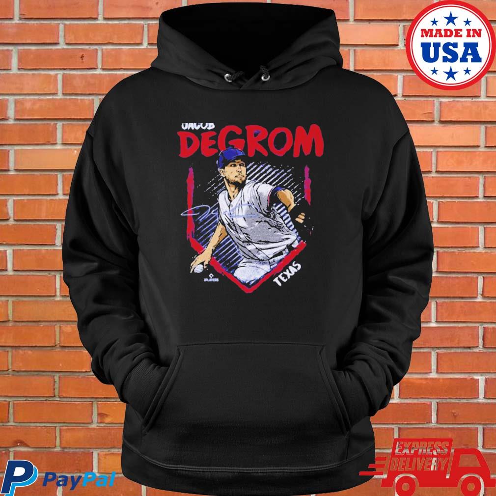  Jacob deGrom Texas Name & Number (Front & Back) T-Shirt :  Sports & Outdoors