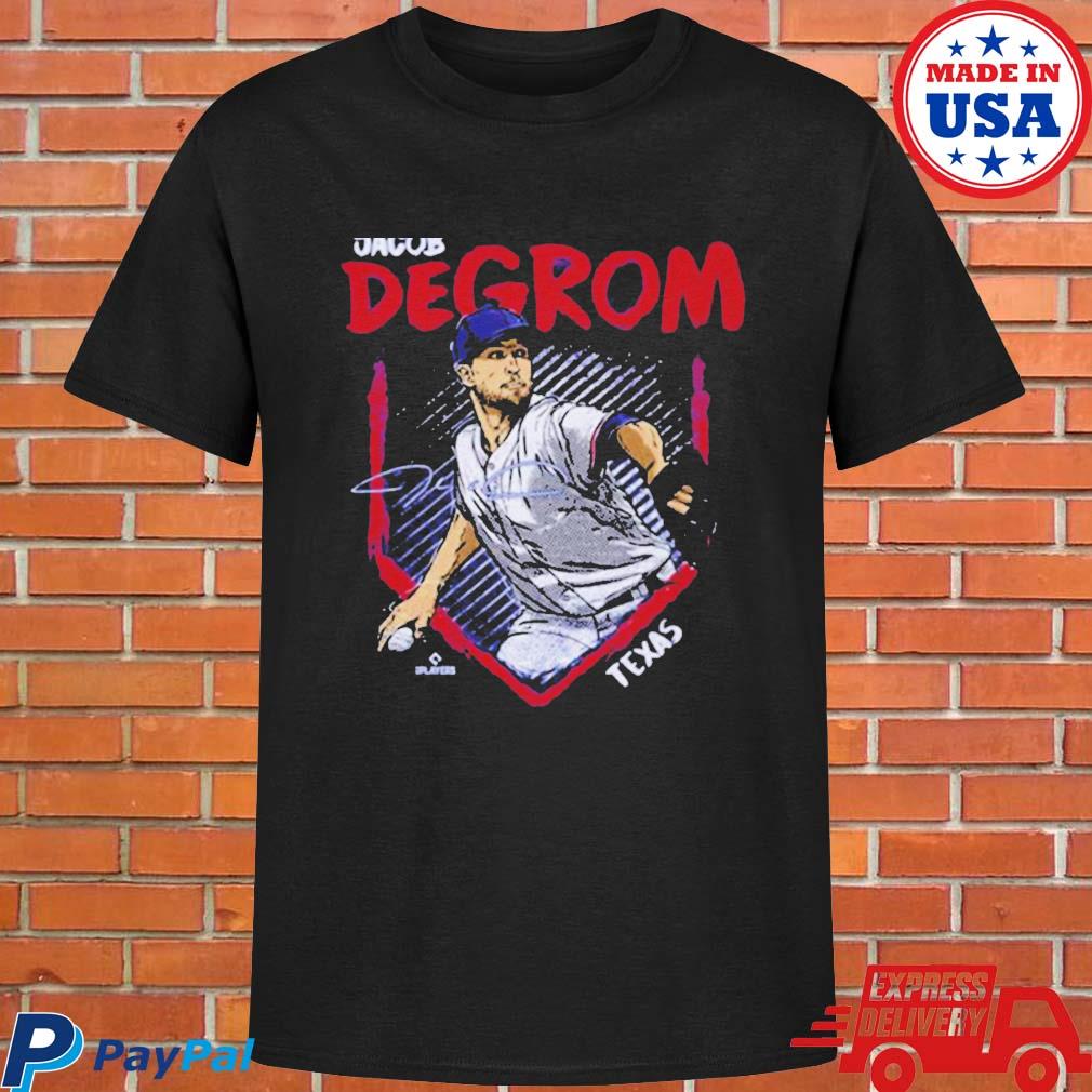 Official texas Rangers Jacob deGrom Signature shirt, hoodie, sweater, long  sleeve and tank top