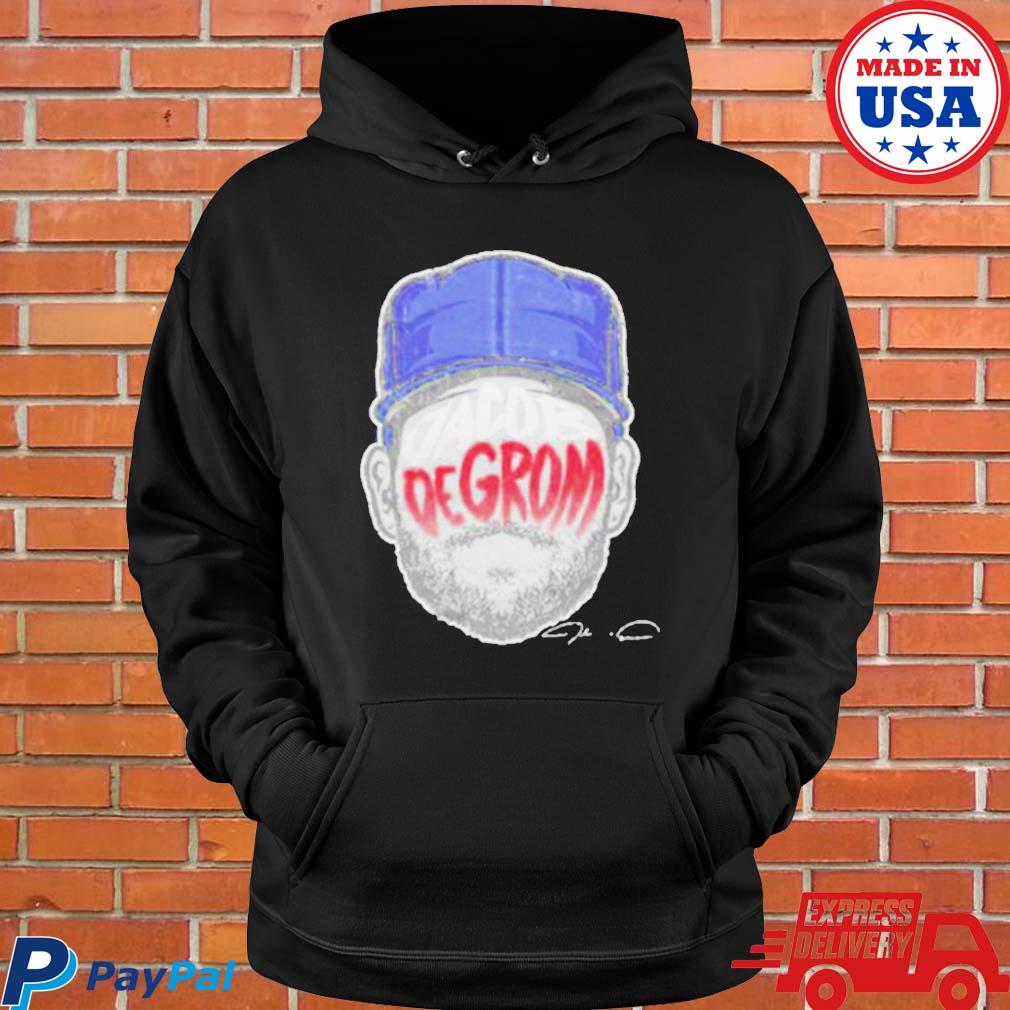Official Jacob degrom Texas rangers baseball player silhouette T-s Hoodie