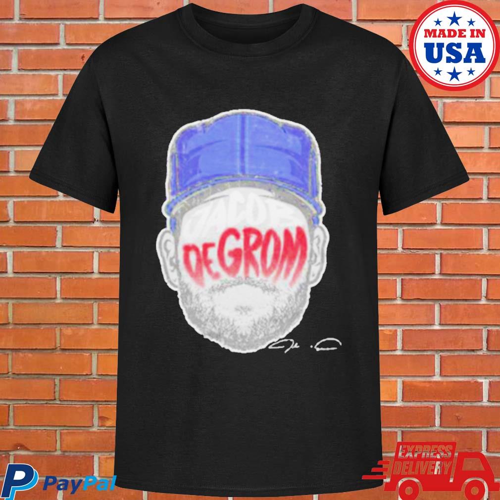 Official Jacob degrom Texas rangers baseball player silhouette T-shirt