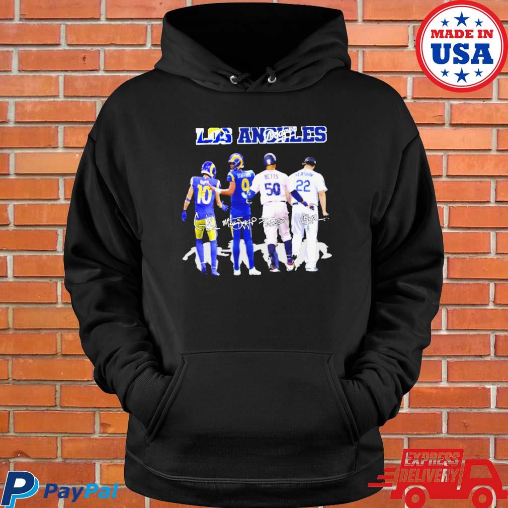 Los angeles rams stafford and kupp signatures 2022 shirt, hoodie,  longsleeve tee, sweater