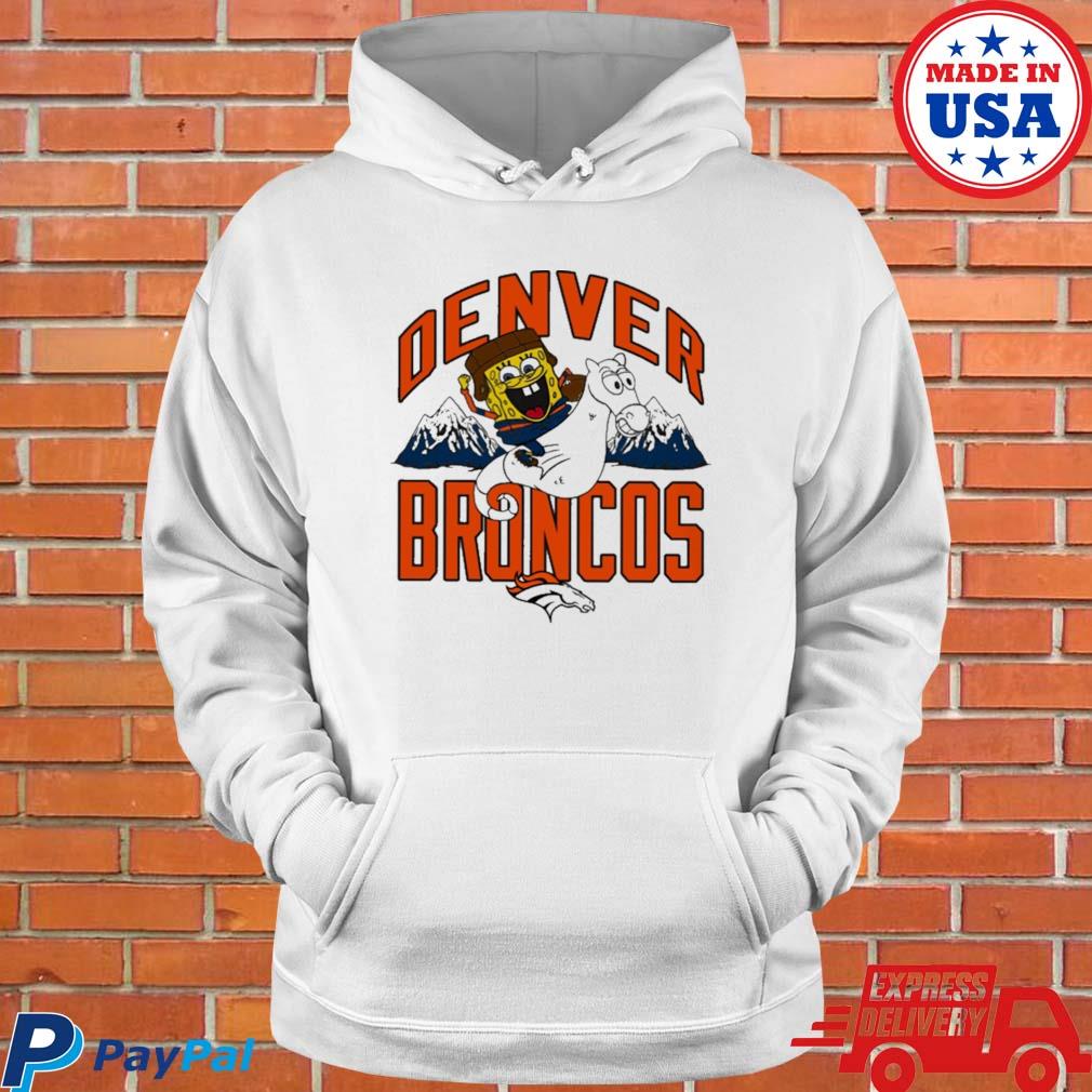 Spongebob X Denver Broncos shirt, hoodie, sweater and long sleeve